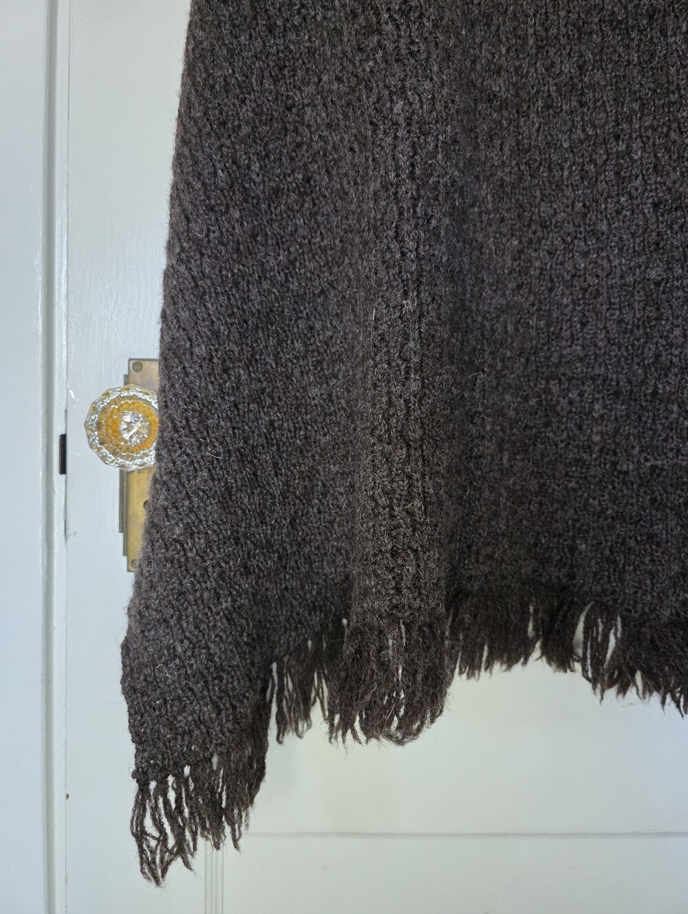 Cozy Shawl Wrap in Brown - Women Accessories Scarves & Wraps - Picture 3 of 7